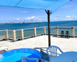 Rooftop balcony awning